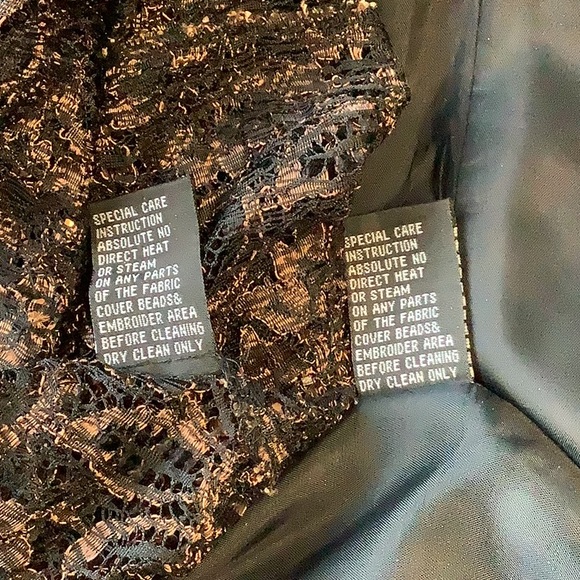 Karen Miller Chiffon dress/gown. Size 6 - Picture 15 of 15